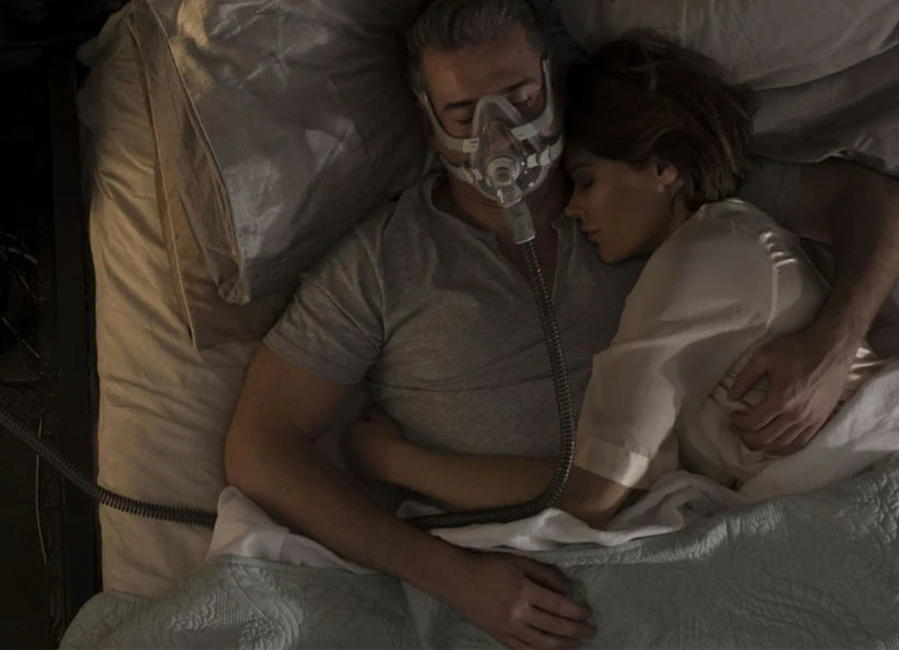 Mascarilla AirFit F20 Máscara Nasal para CPAP, Arnés de Felpa, Marco Suave y Flexible