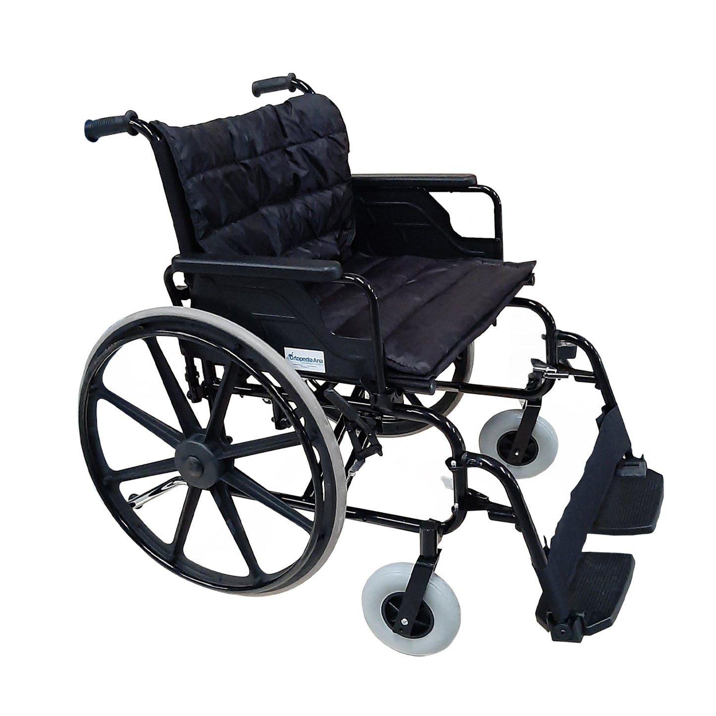 Silla de ruedas ancha