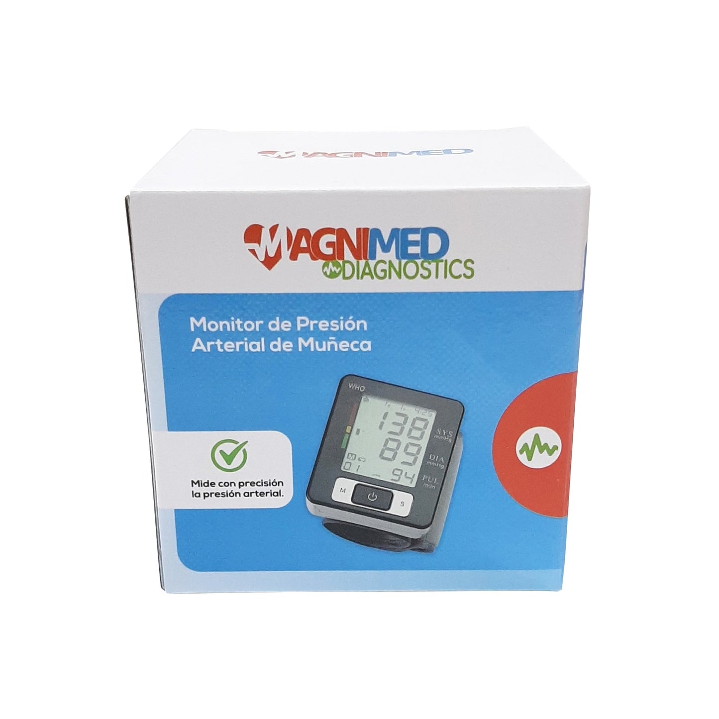 Baumanómetro de presión arterial para muñeca