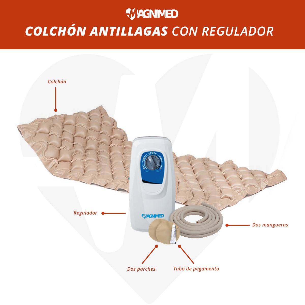 Colchón antillagas c-regulador