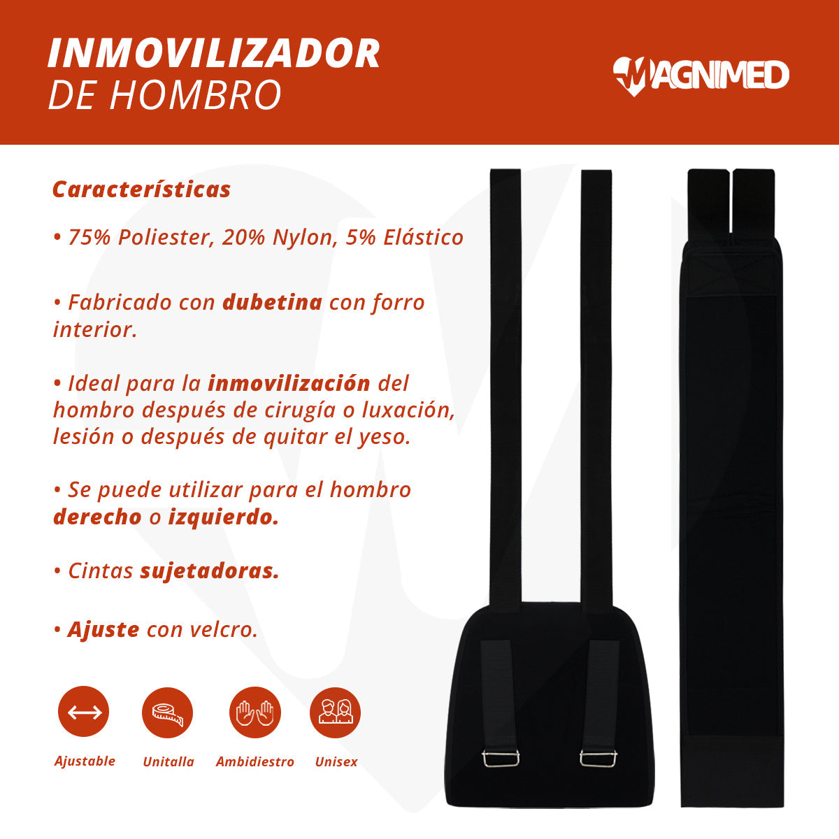 Inmovilizador de hombro