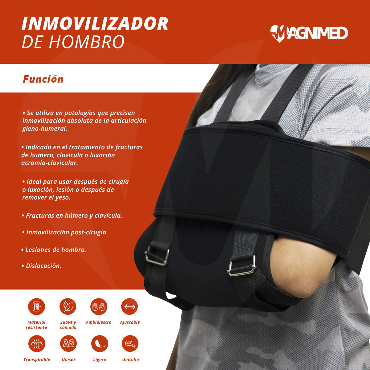 Inmovilizador de hombro