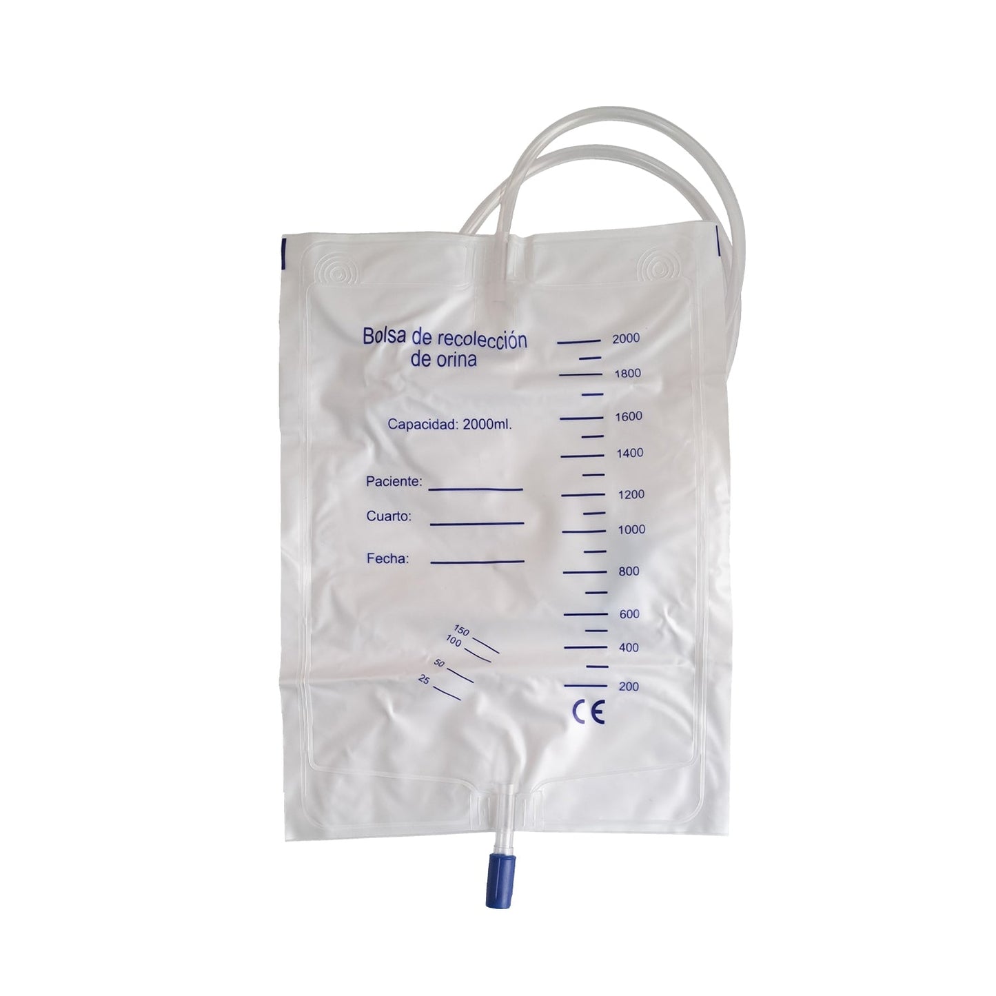 Bolsa recolectora de orina para cama 10 pzs.