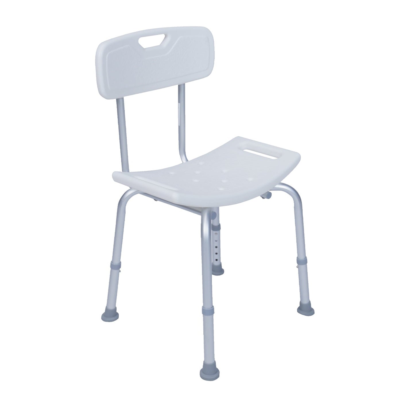 Silla ducha aluminio con respaldo