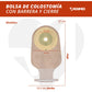 Bolsas para colostomía sencilla con barrera y cierre 10 pzs.