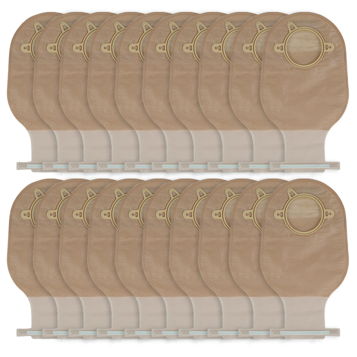 Bolsa De Colostomía Drenable Con Aro 20 Pzas 60 Mm