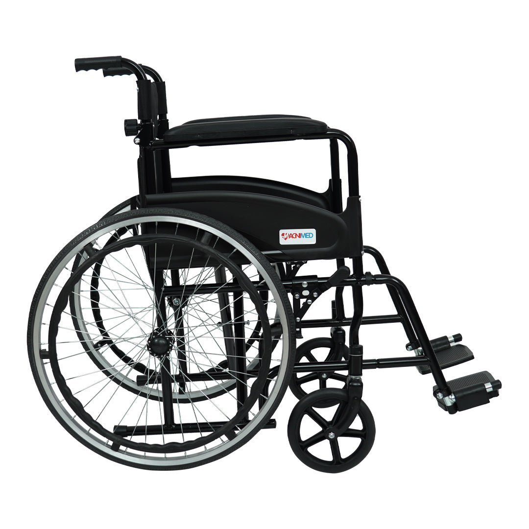 Silla de Ruedas Estándar Rin de Rayos Plegable Magnimed
