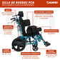 Silla P. C. A. con elevapiernas 19plg