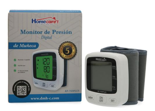 Monitor Digital de Presión Muñeca c/voz Homecare KF-75DPLUS